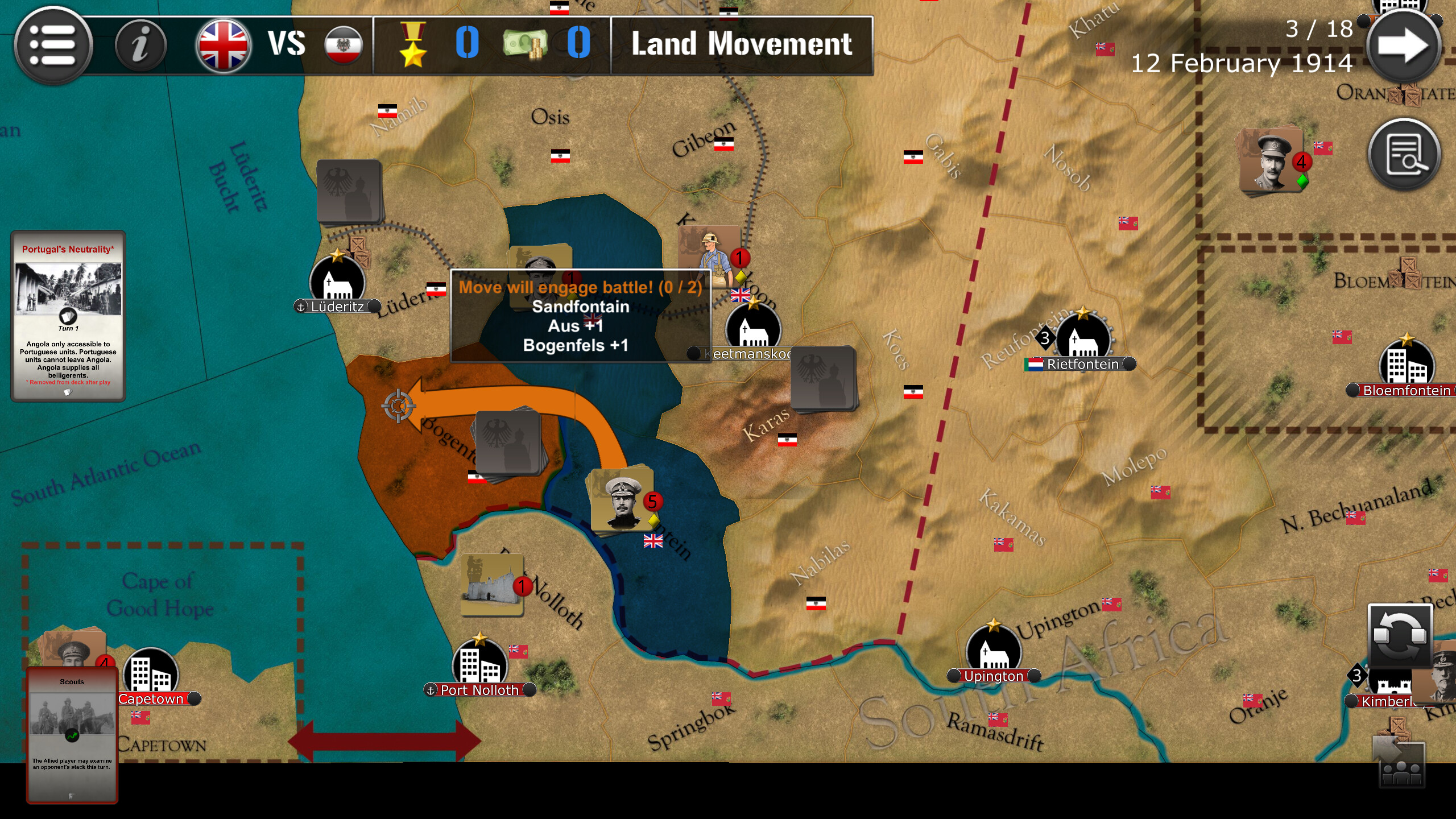 Wars Across The World: Namibia 1915 screenshot 17
