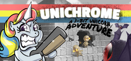 Unichrome: A 1-Bit Unicorn Adventure Cover Image