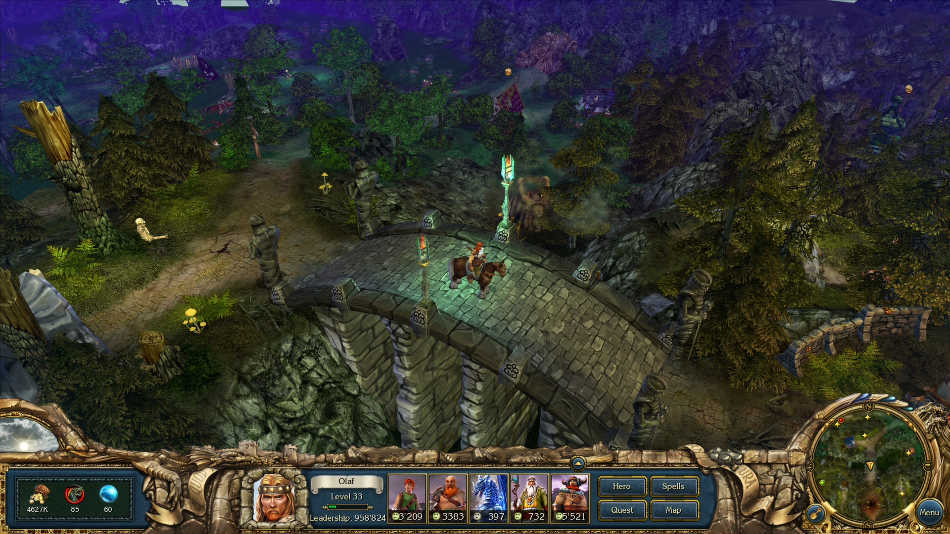 King's Bounty: Warriors of the North - Ice and Fire screenshot 1
