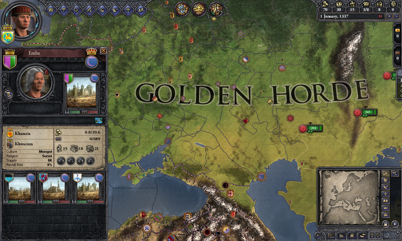 Crusader Kings II: Mongol Faces screenshot 1