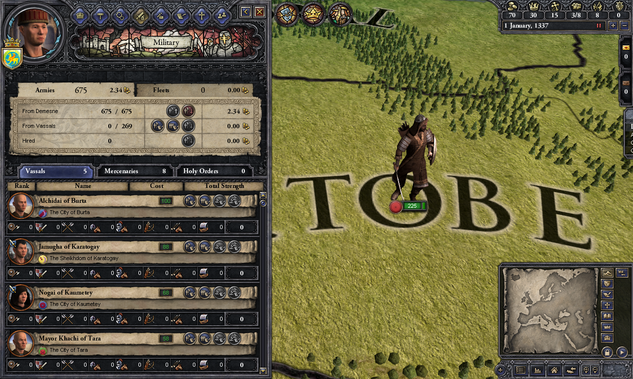 Crusader Kings II: Mongol Faces screenshot 2