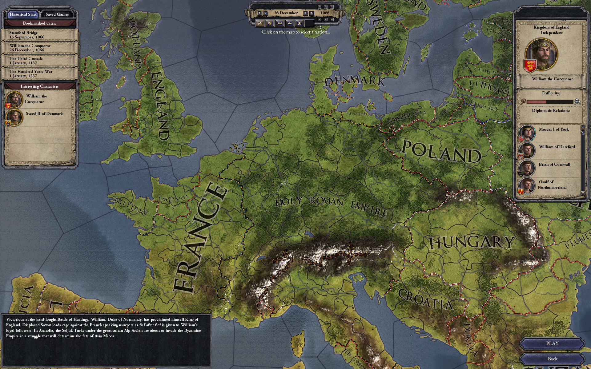 Crusader Kings II: Songs of Albion screenshot 1