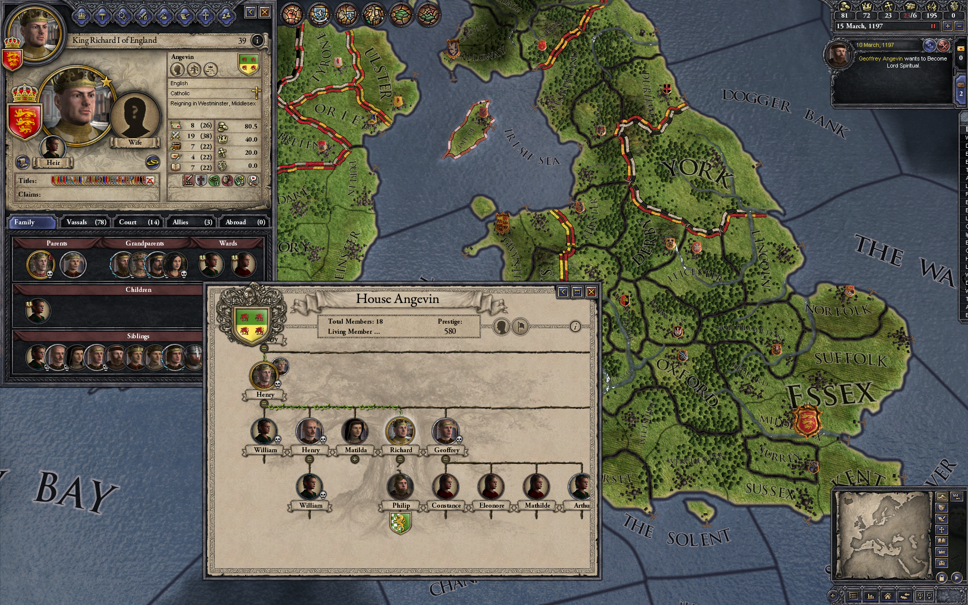 Crusader Kings II: Songs of Faith screenshot 3
