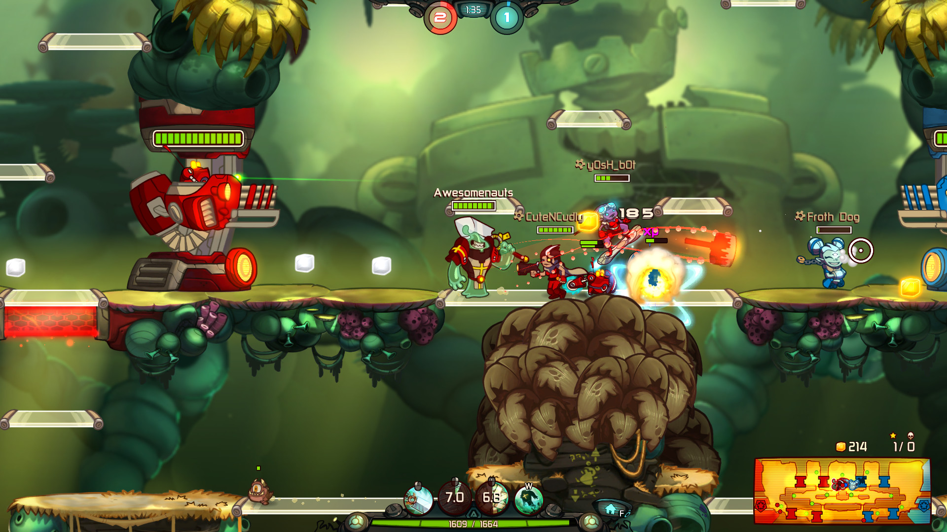 Awesomenauts screenshot 8