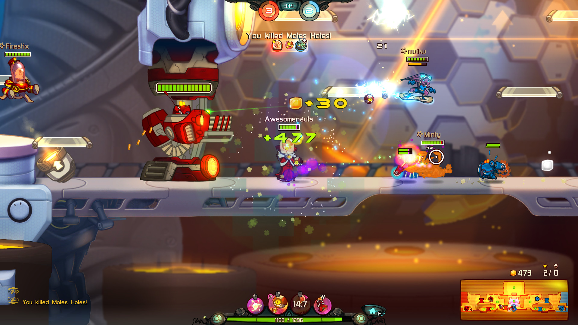 Awesomenauts screenshot 13