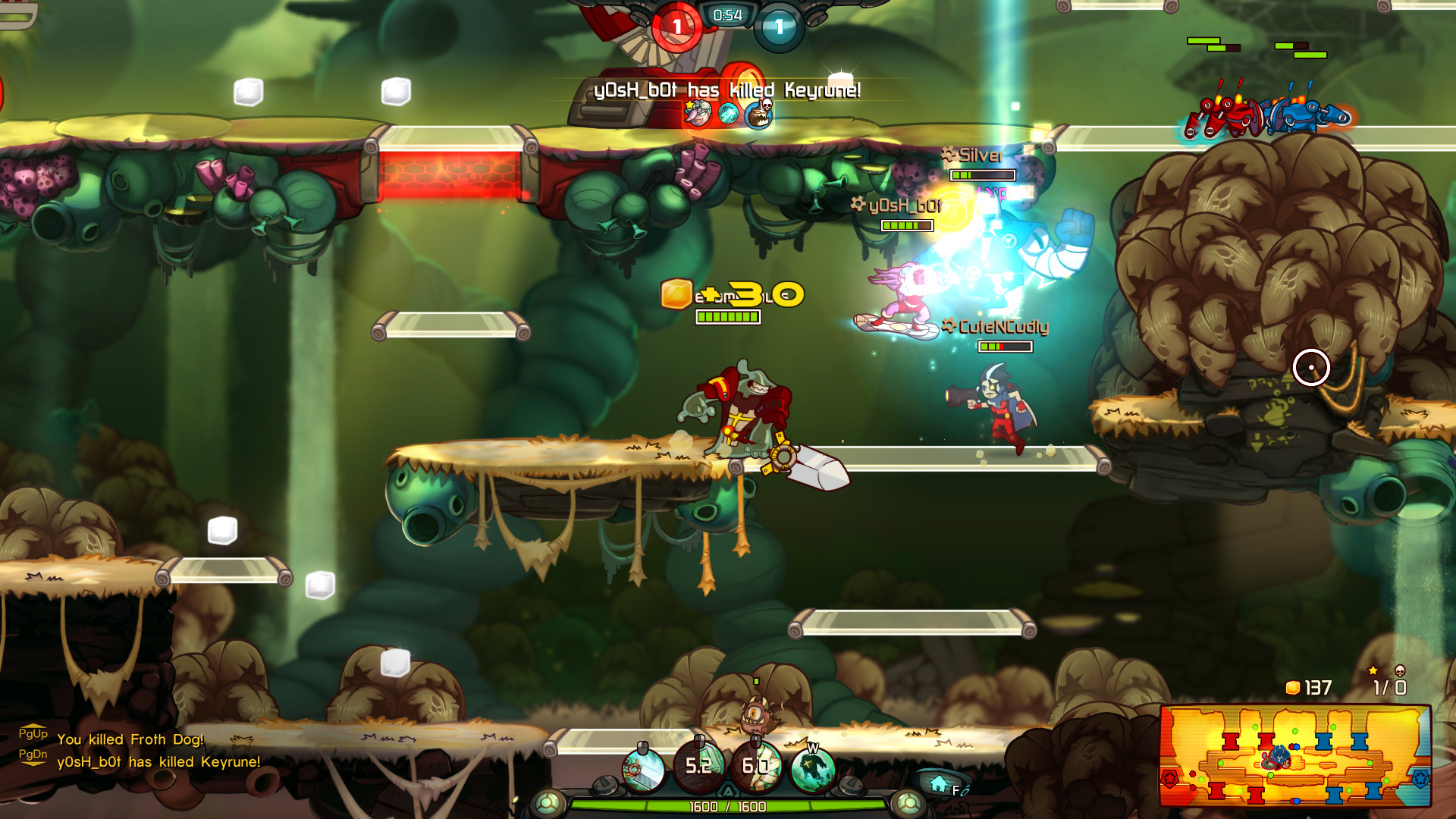 Awesomenauts screenshot 2
