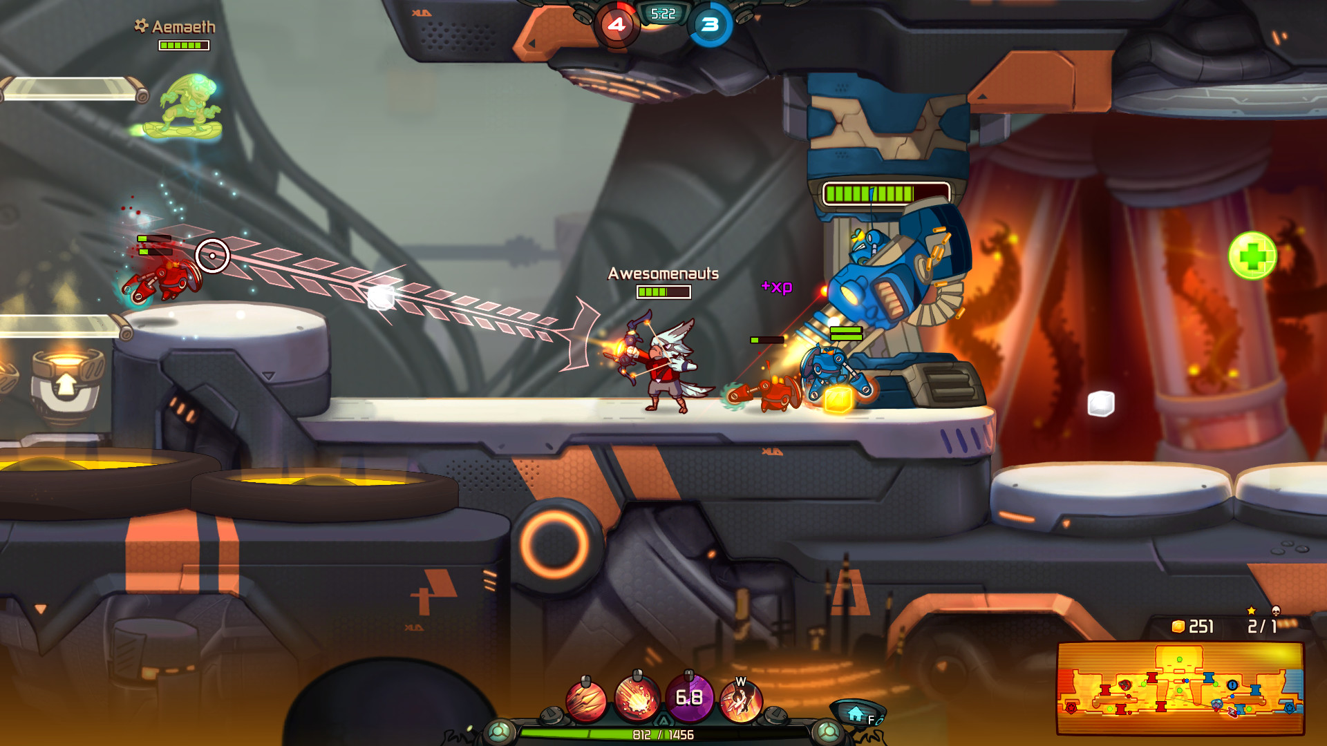 Awesomenauts screenshot 10