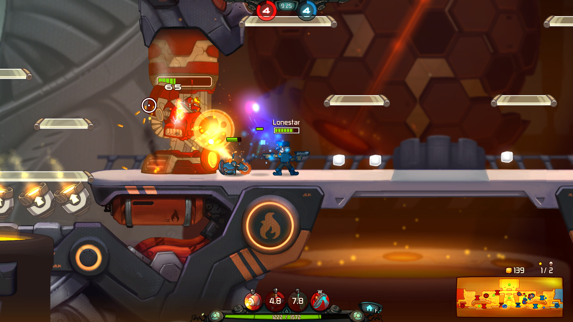Awesomenauts - Officer Lonestar Skin screenshot 2