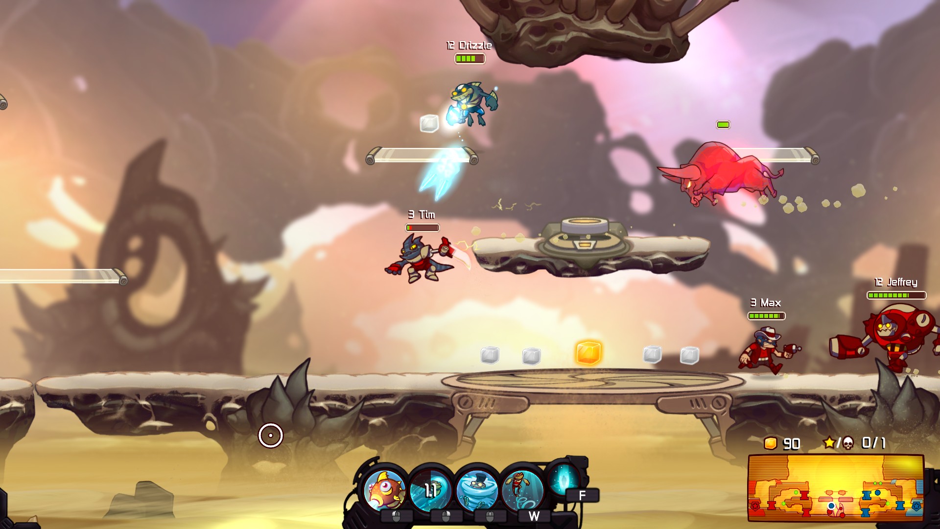 Awesomenauts - Grandmaster Splash Skin screenshot 5