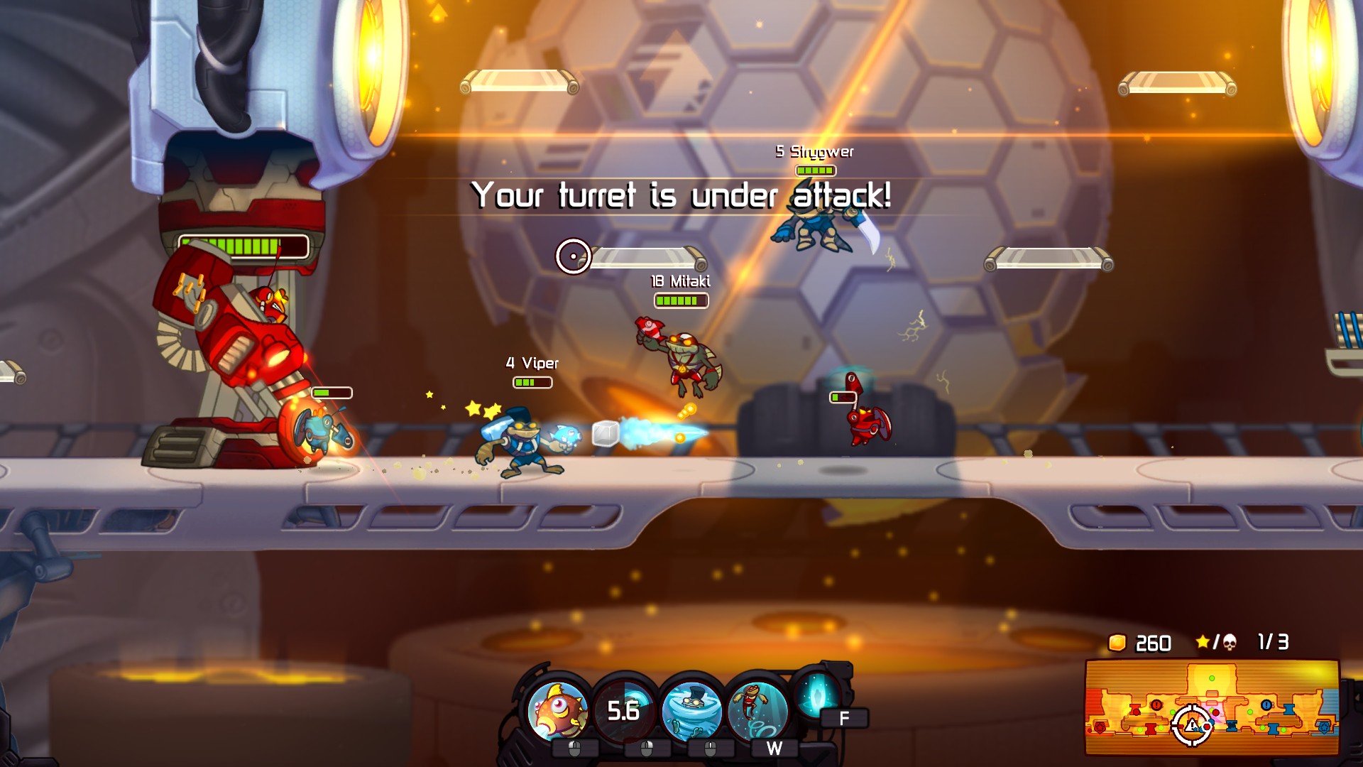 Awesomenauts - Grandmaster Splash Skin screenshot 4