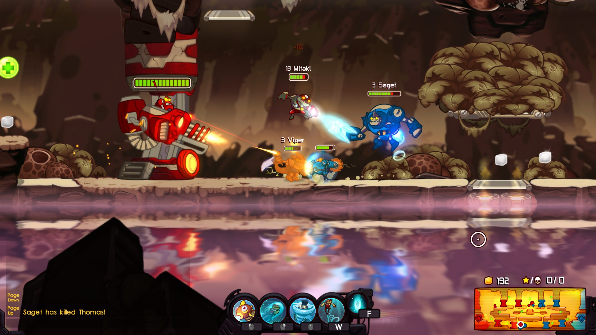 Awesomenauts - Grandmaster Splash Skin screenshot 2