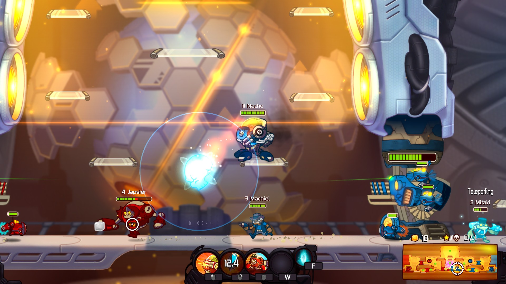 Awesomenauts - Hotrod Derpl Skin screenshot 4