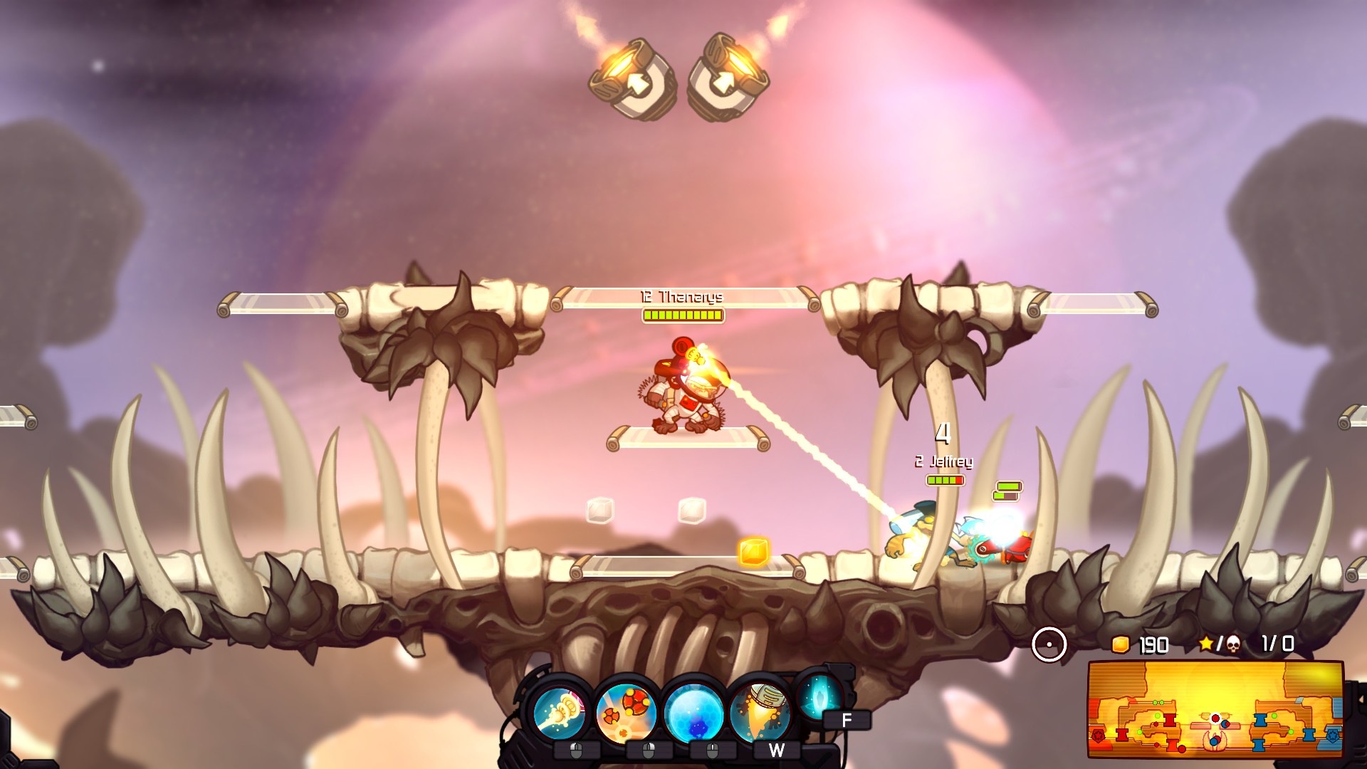 Awesomenauts - Kosmonaut Yuri Skin screenshot 4