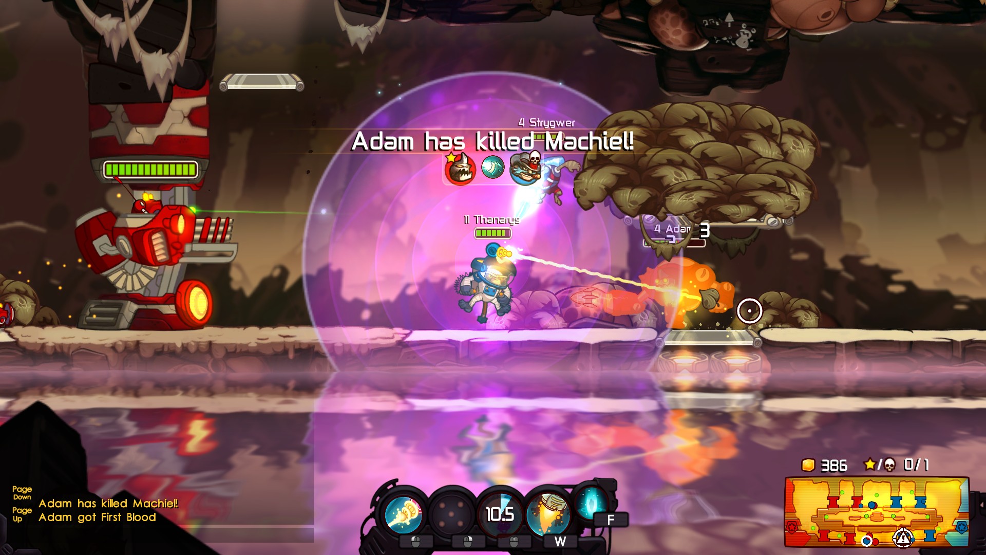 Awesomenauts - Kosmonaut Yuri Skin screenshot 3