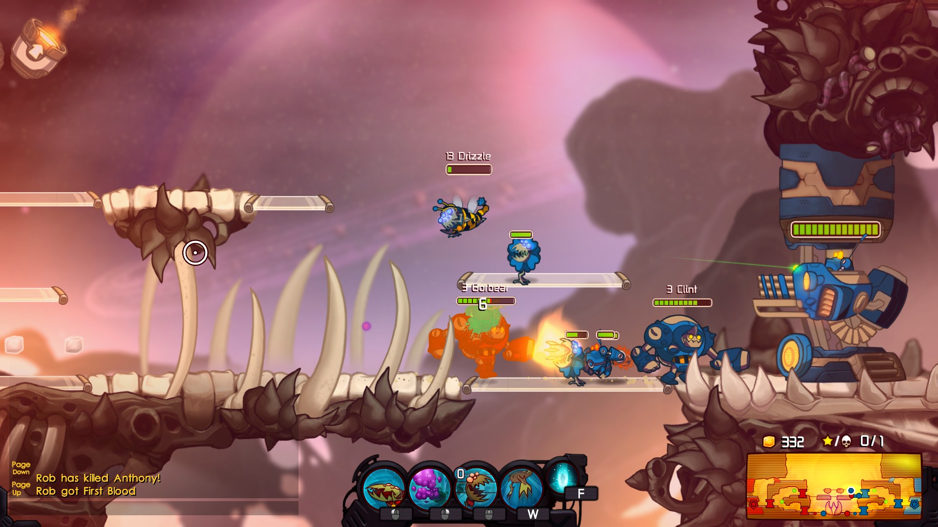 Awesomenauts - Bumble Gnaw Skin screenshot 5