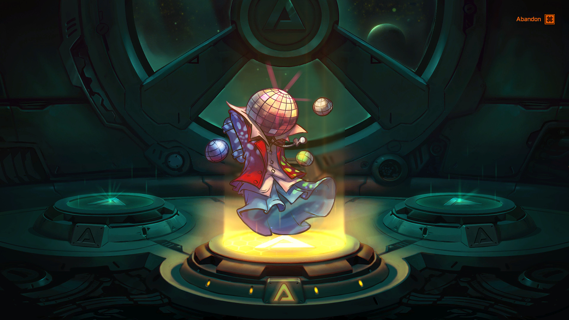 Awesomenauts - Disco Voltar Skin screenshot 1