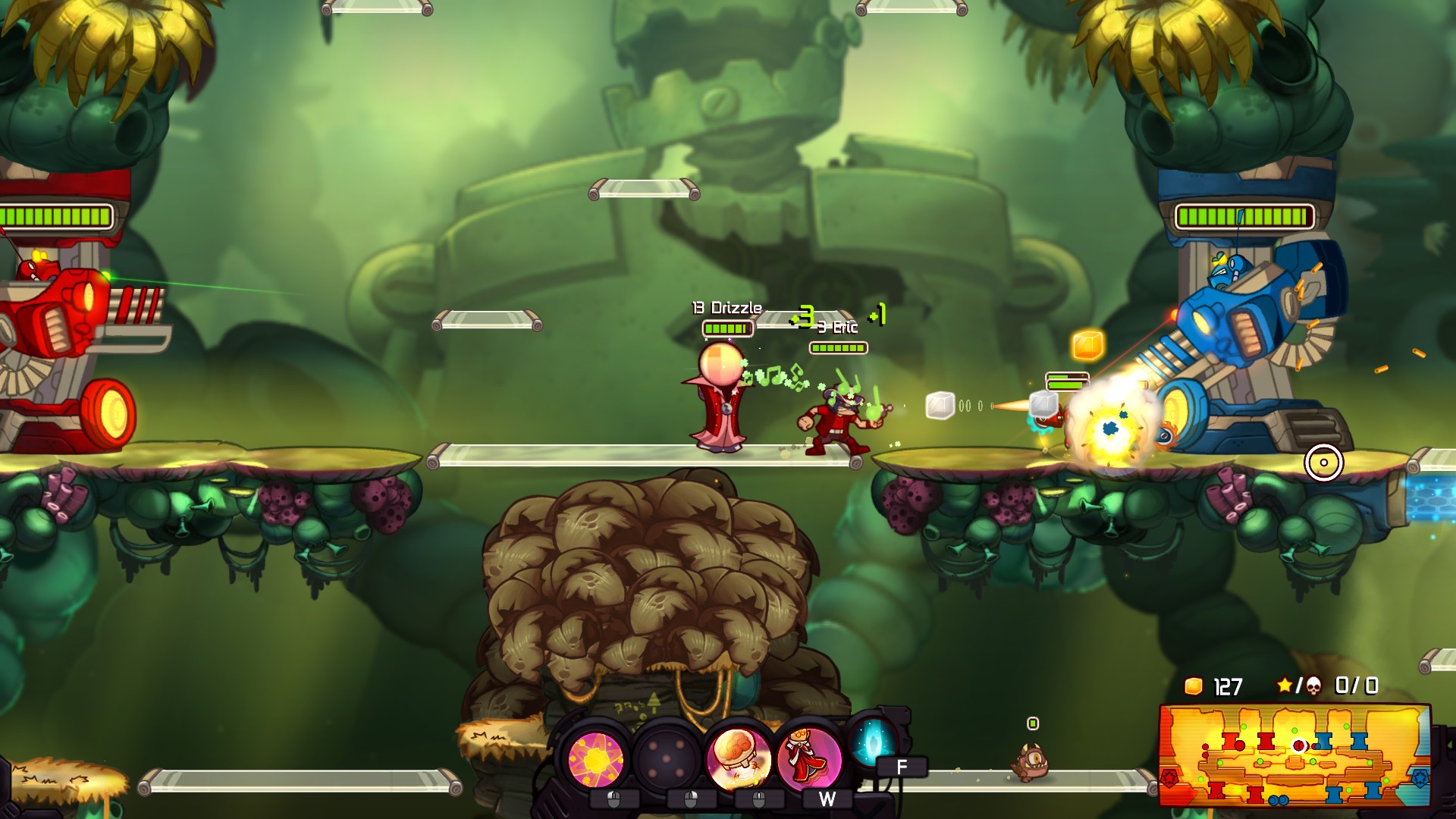 Awesomenauts - Disco Voltar Skin screenshot 5