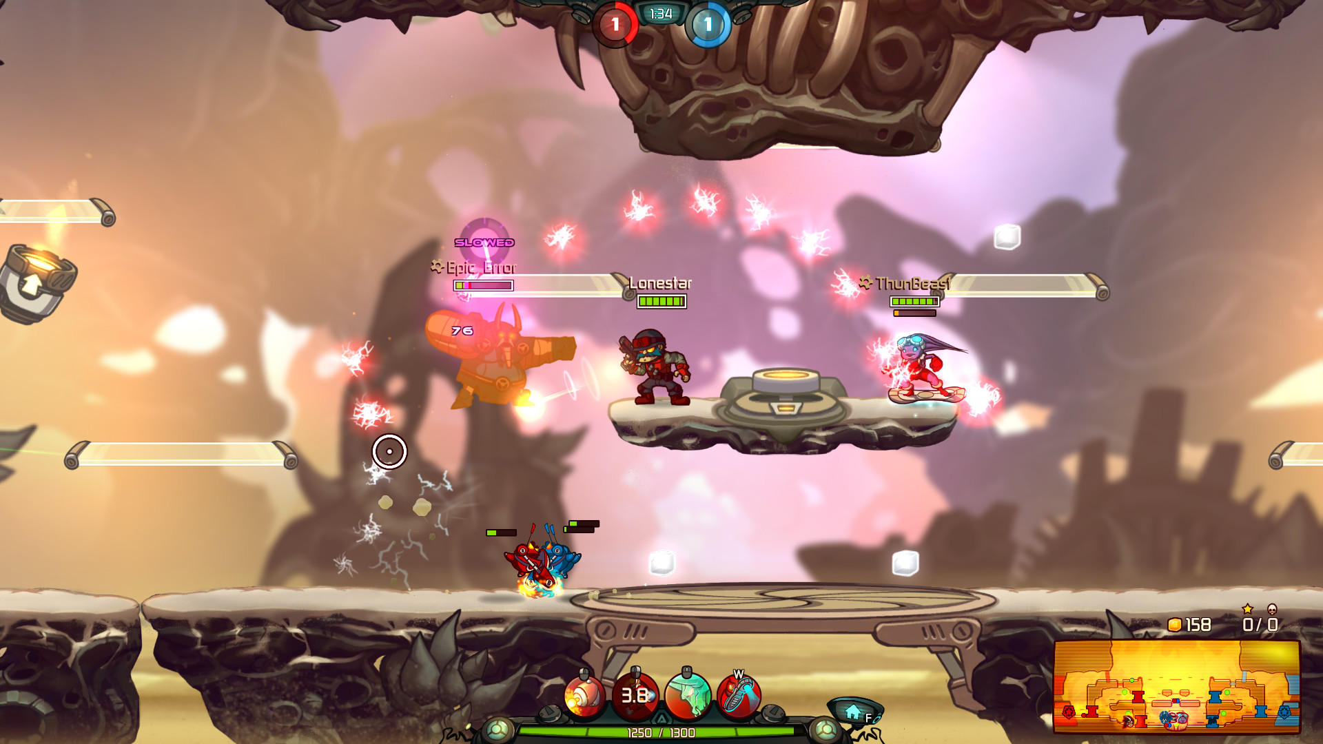 Awesomenauts - Private Mels Skin screenshot 5