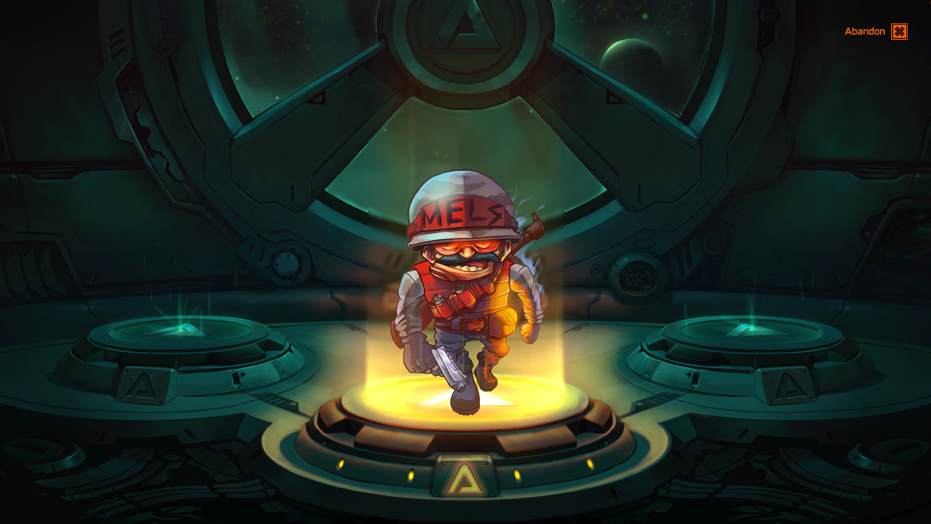 Awesomenauts - Private Mels Skin screenshot 1