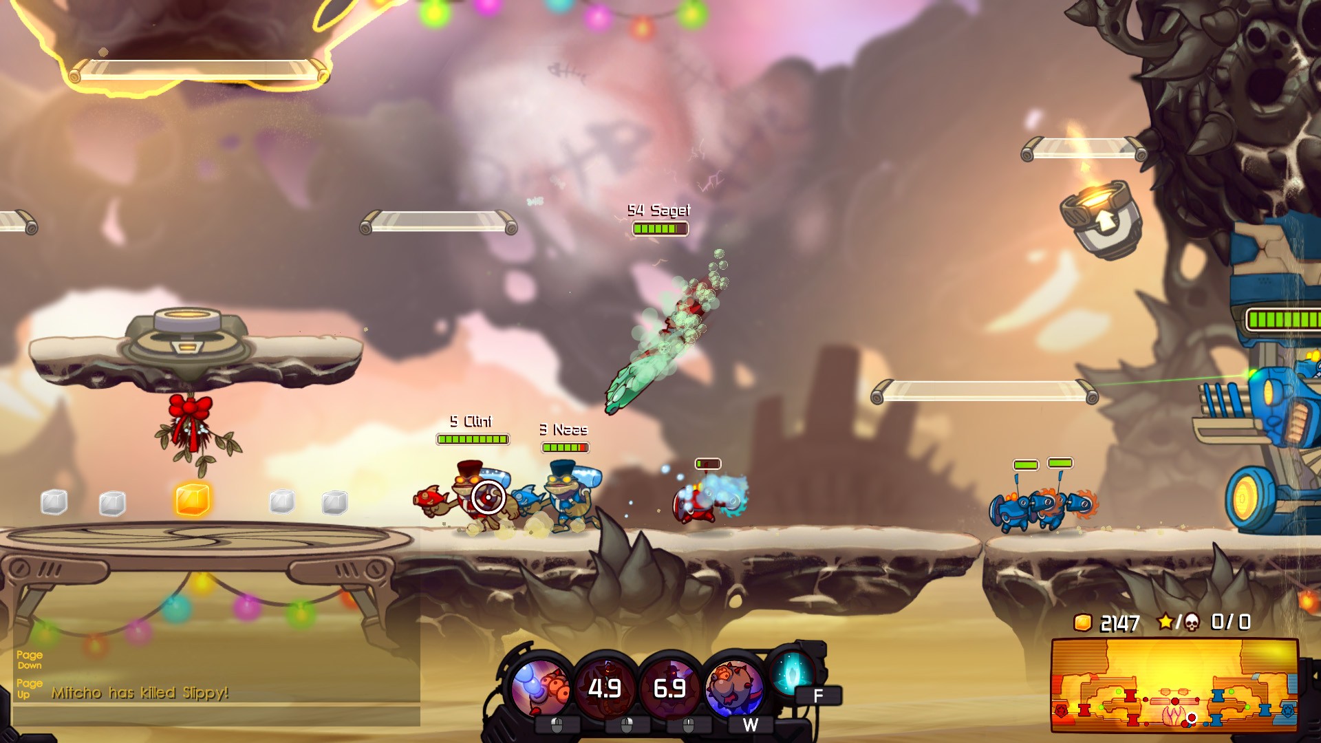 Awesomenauts - Cap'n Vinnie & Seadog Spike Skin screenshot 3