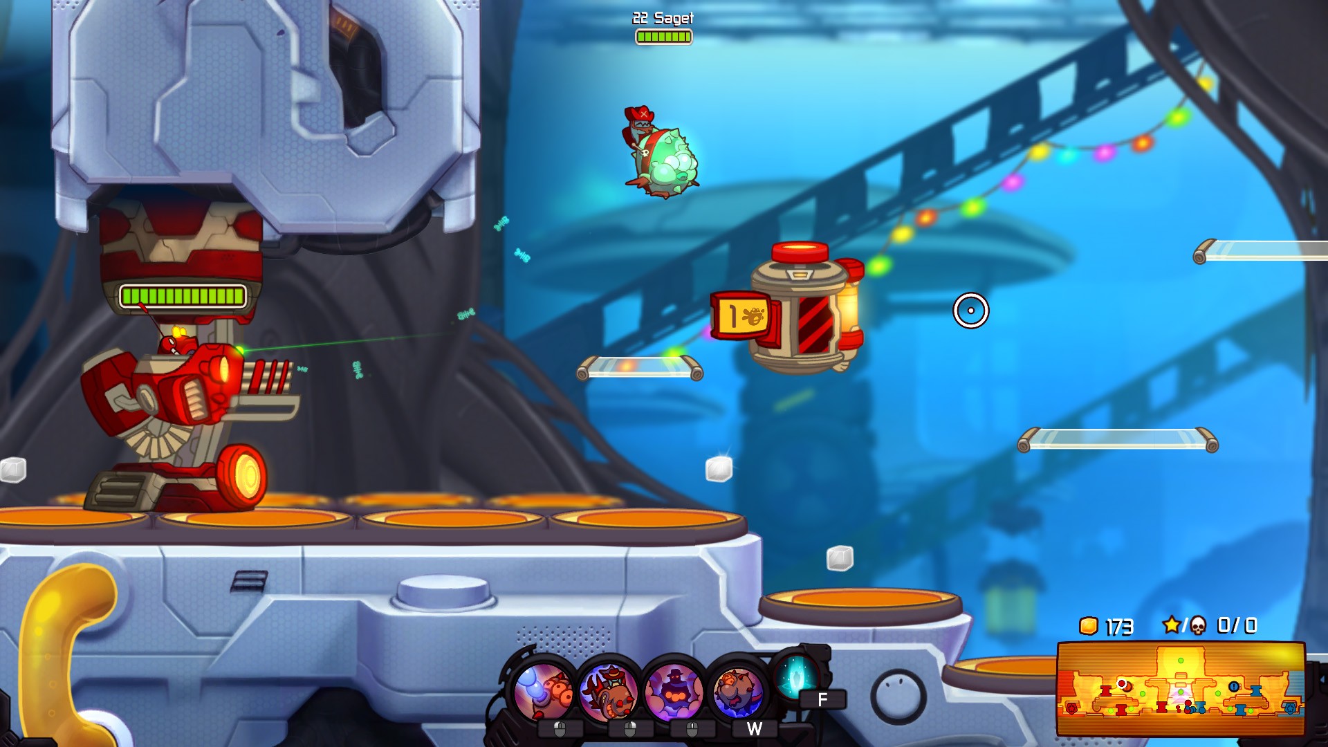 Awesomenauts - Cap'n Vinnie & Seadog Spike Skin screenshot 2