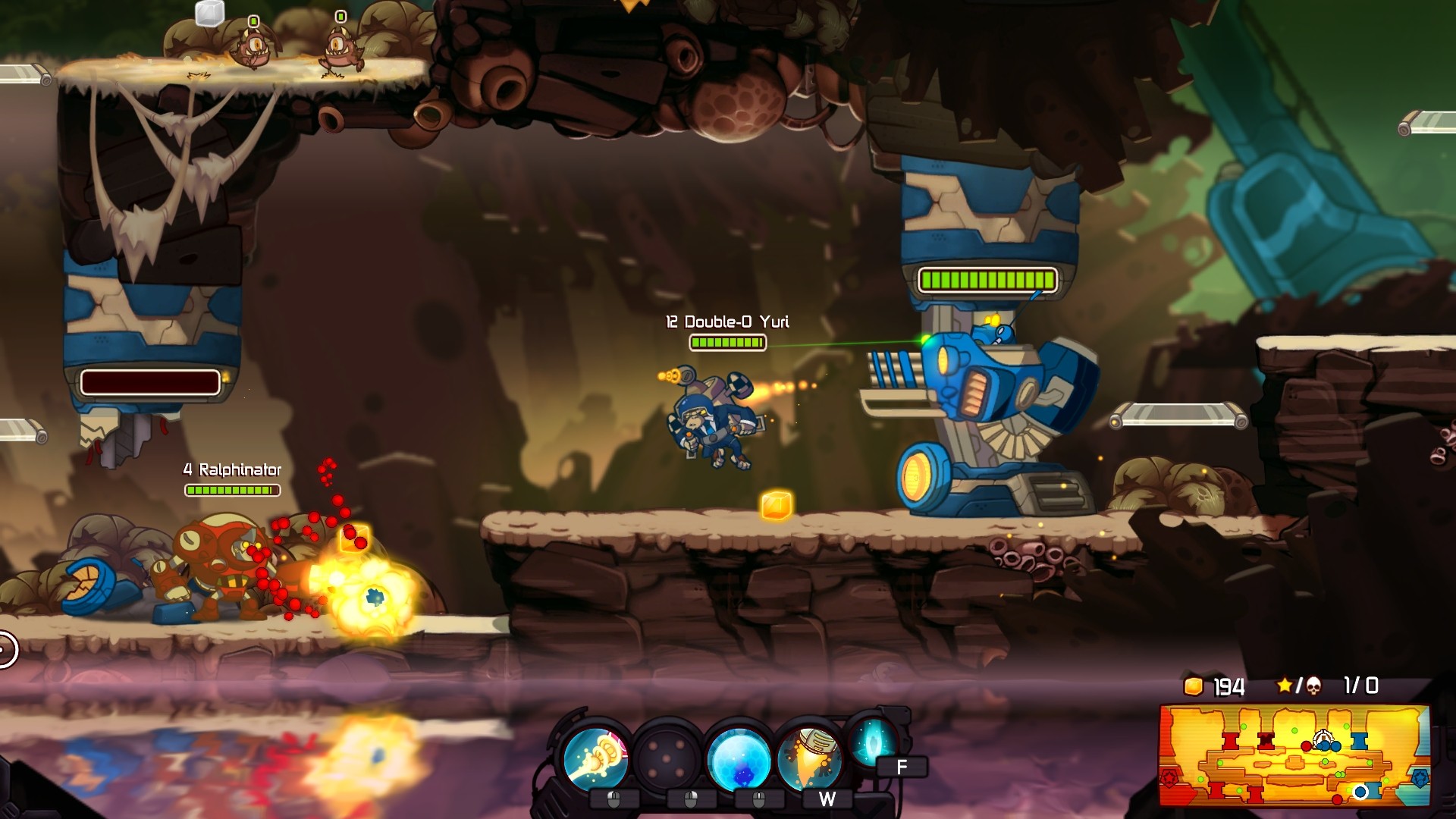 Awesomenauts - Double-O Yuri Skin screenshot 5
