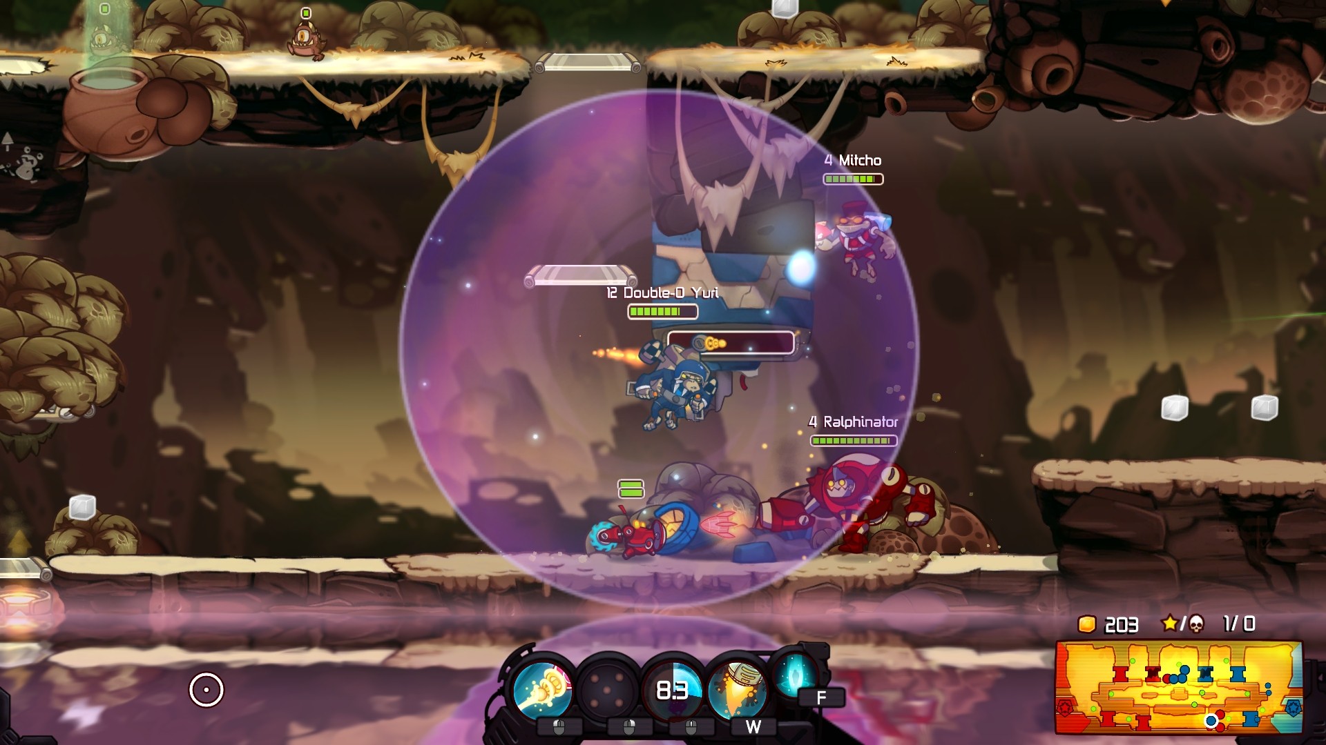 Awesomenauts - Double-O Yuri Skin screenshot 4