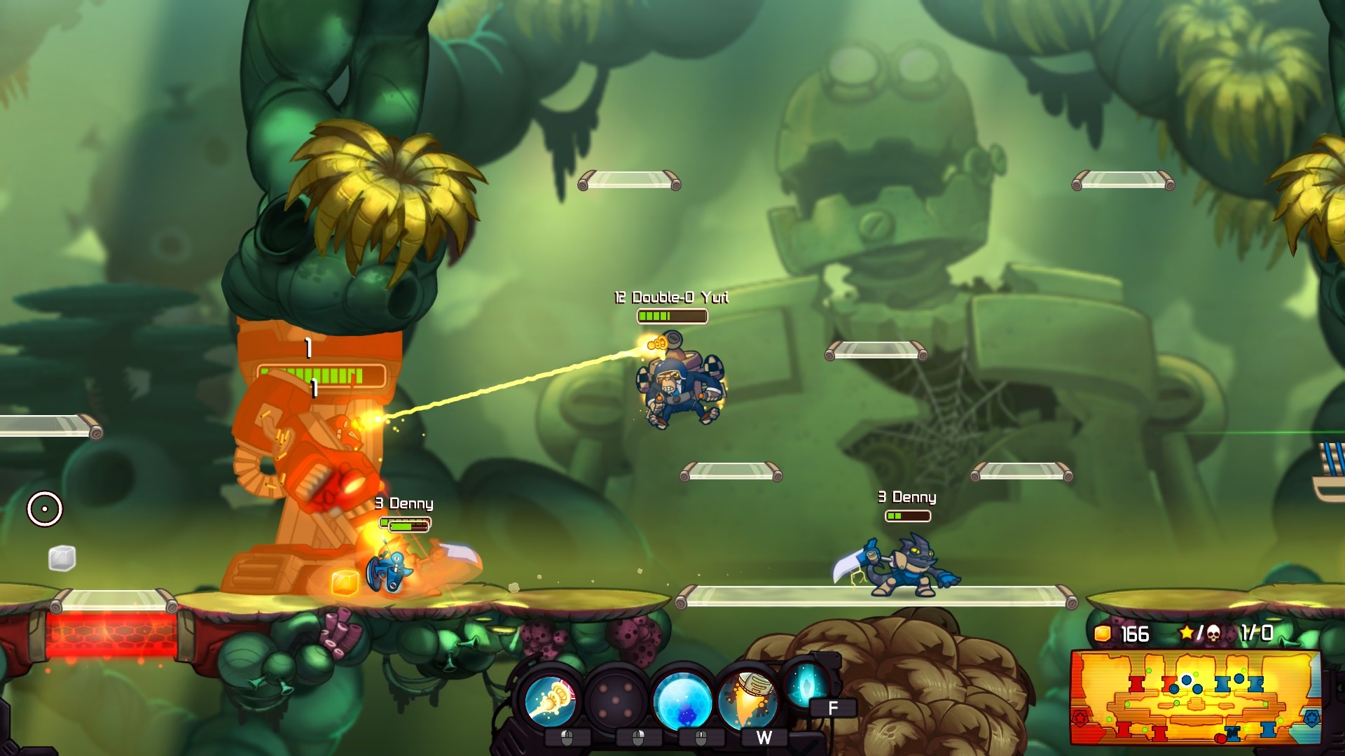 Awesomenauts - Double-O Yuri Skin screenshot 2