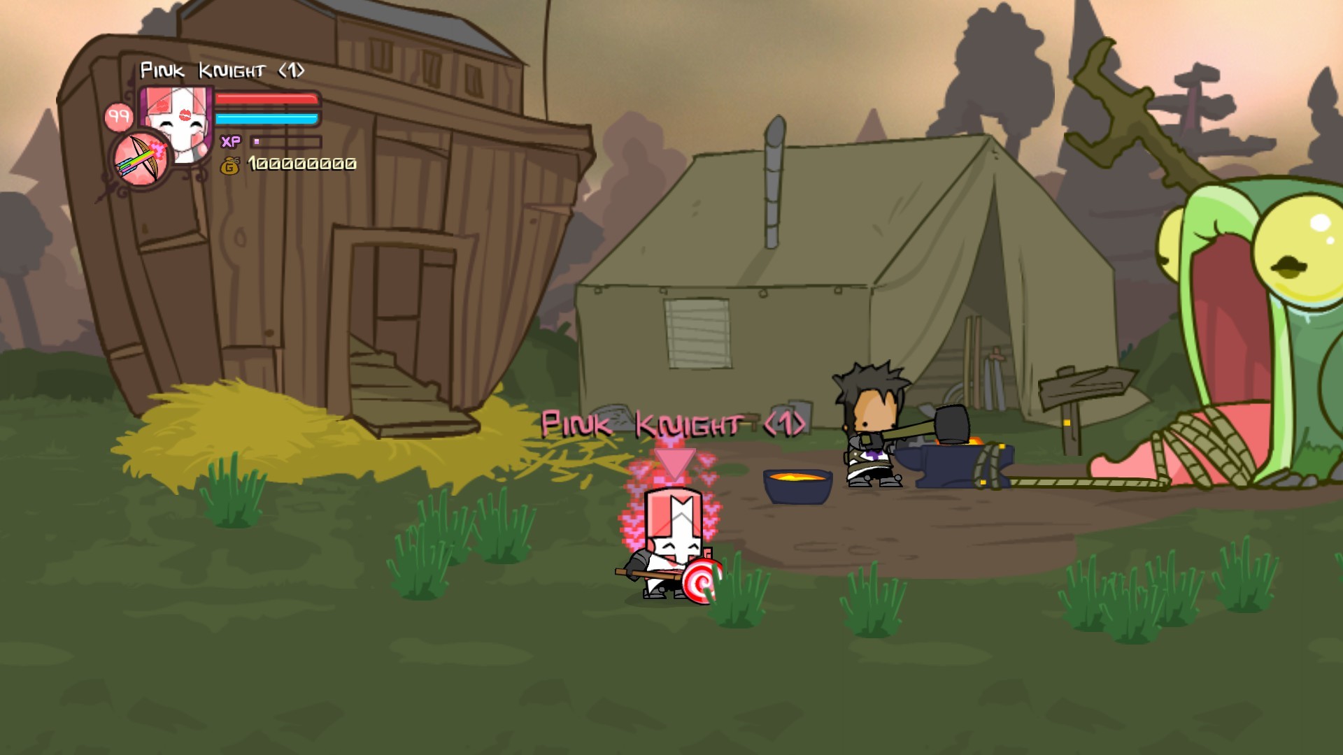 Castle Crashers - Pink Knight Pack screenshot 1