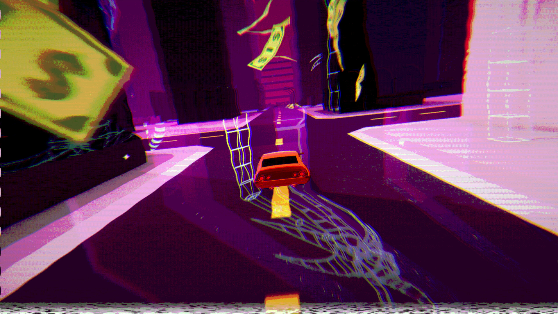 OutWave: Retro Chase screenshot 1