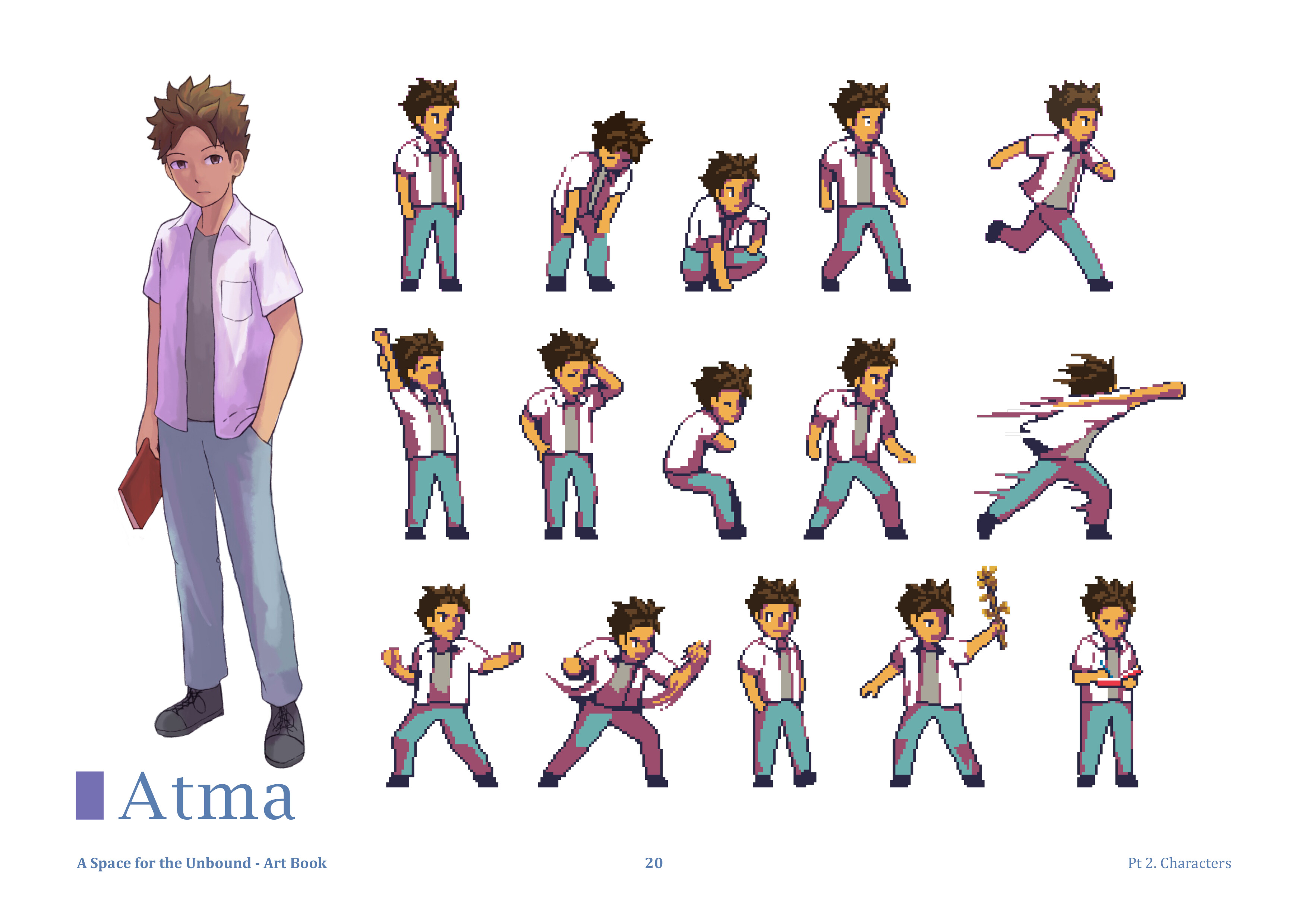 A Space for the Unbound - Artbook screenshot 3