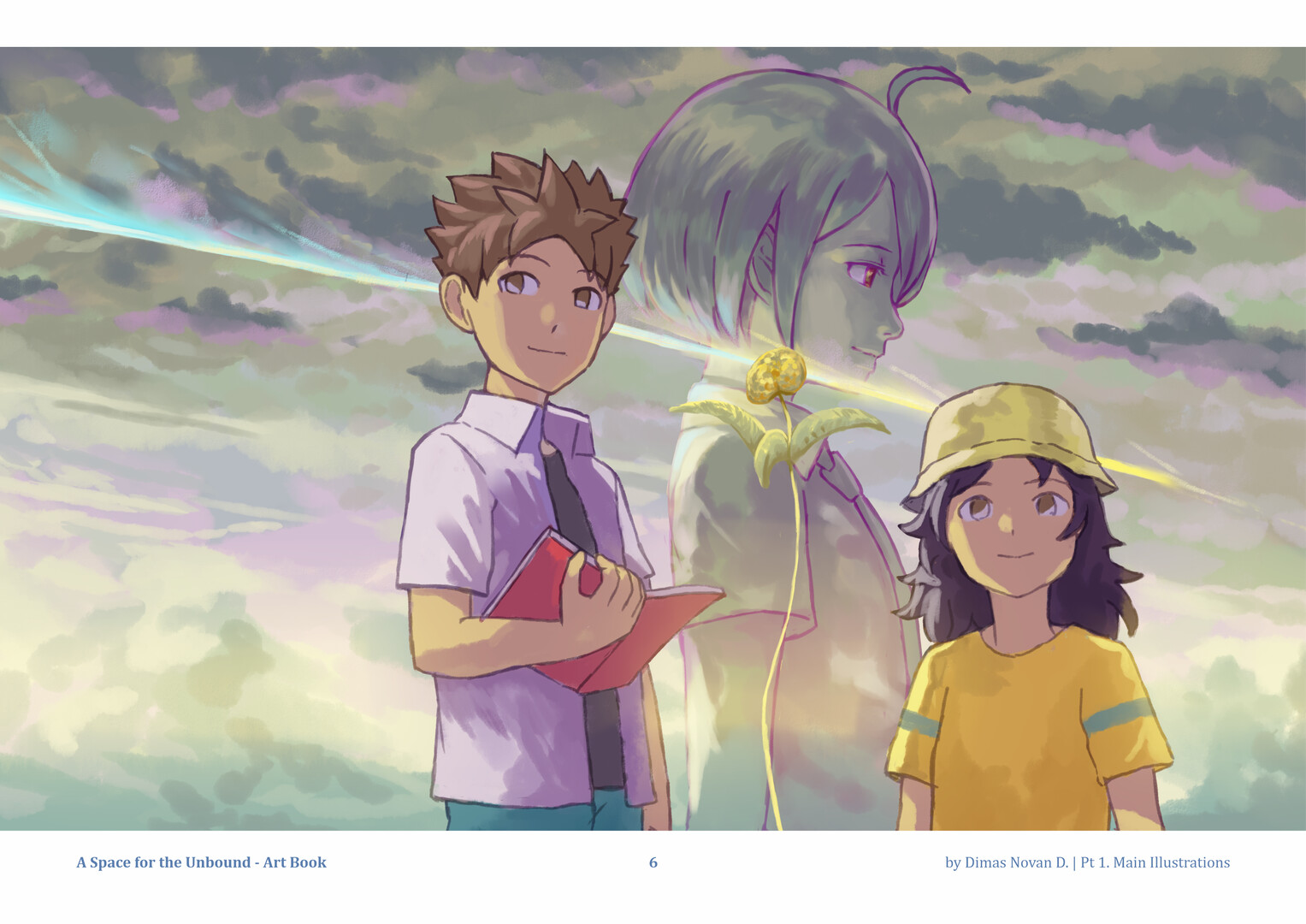 a space for the unbound Artbook アートブック Steam:A Space for the Unbound Artbook