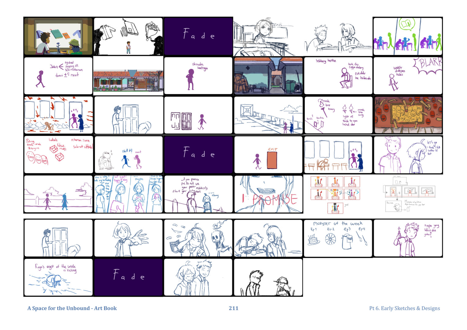 a space for the unbound Artbook アートブック A Space for the Unbound Artbook on Steam