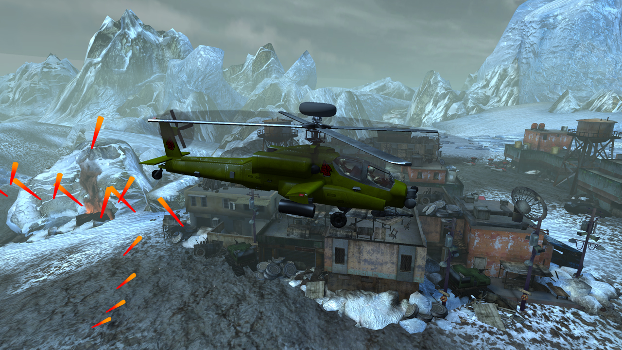 Choplifter HD - Arrowhead Chopper screenshot 1