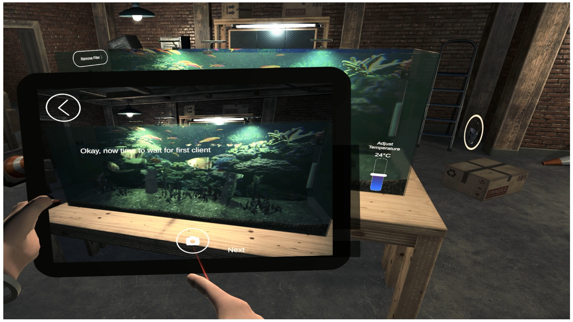 Aquarist VR screenshot 4