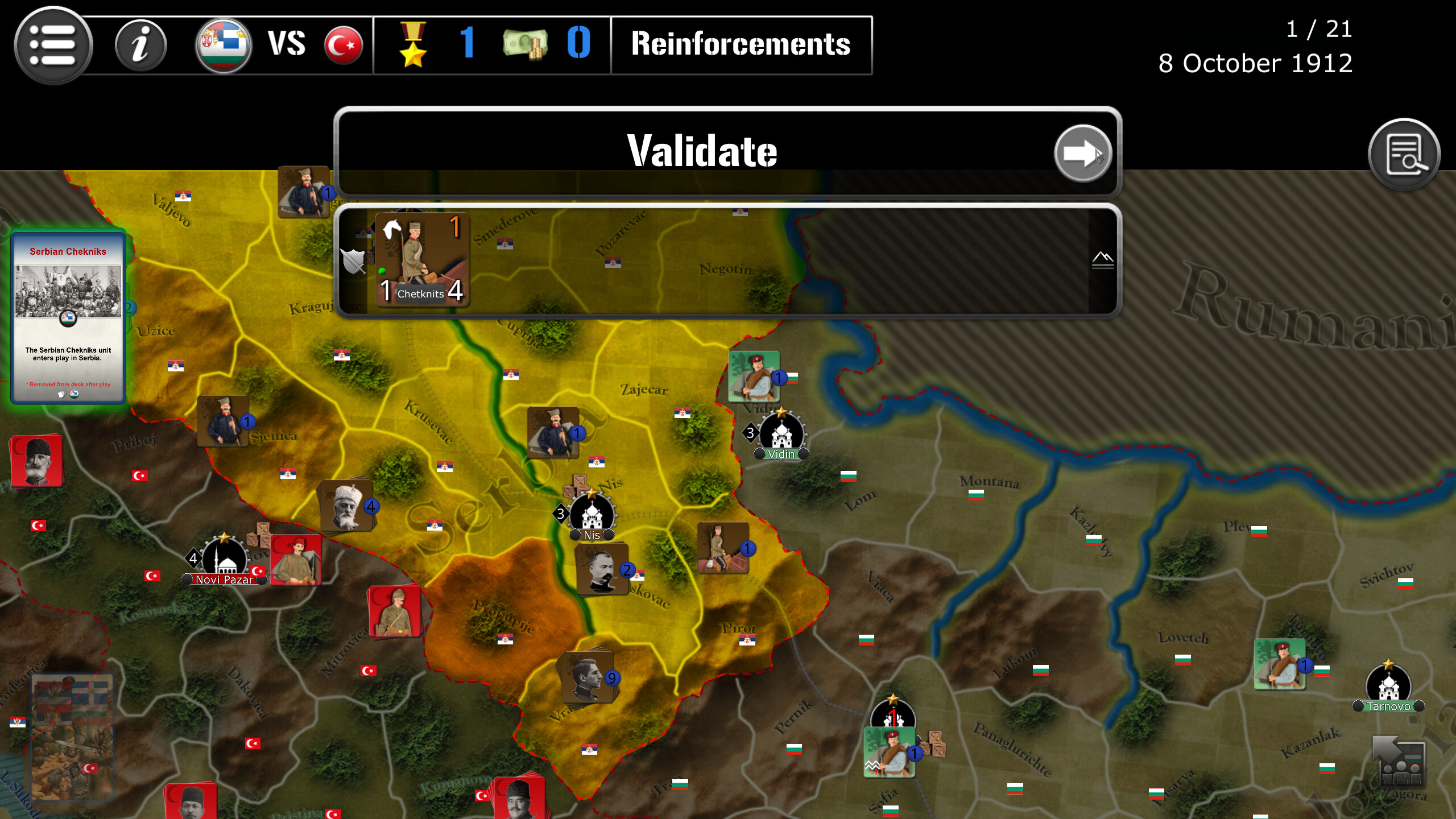 Wars Across the World: Balkans 1912 screenshot 6