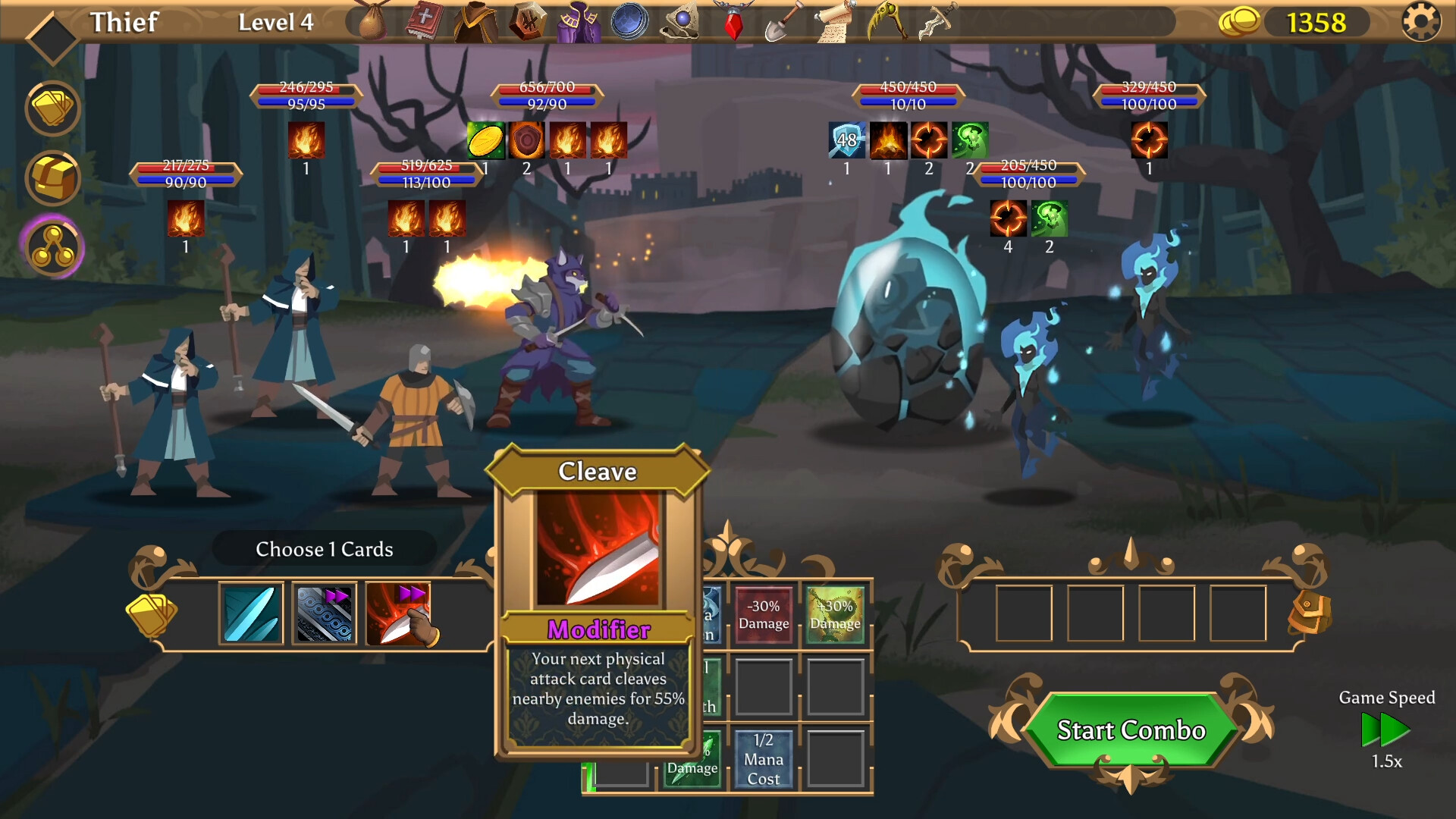 Combo Card Clashers screenshot 4