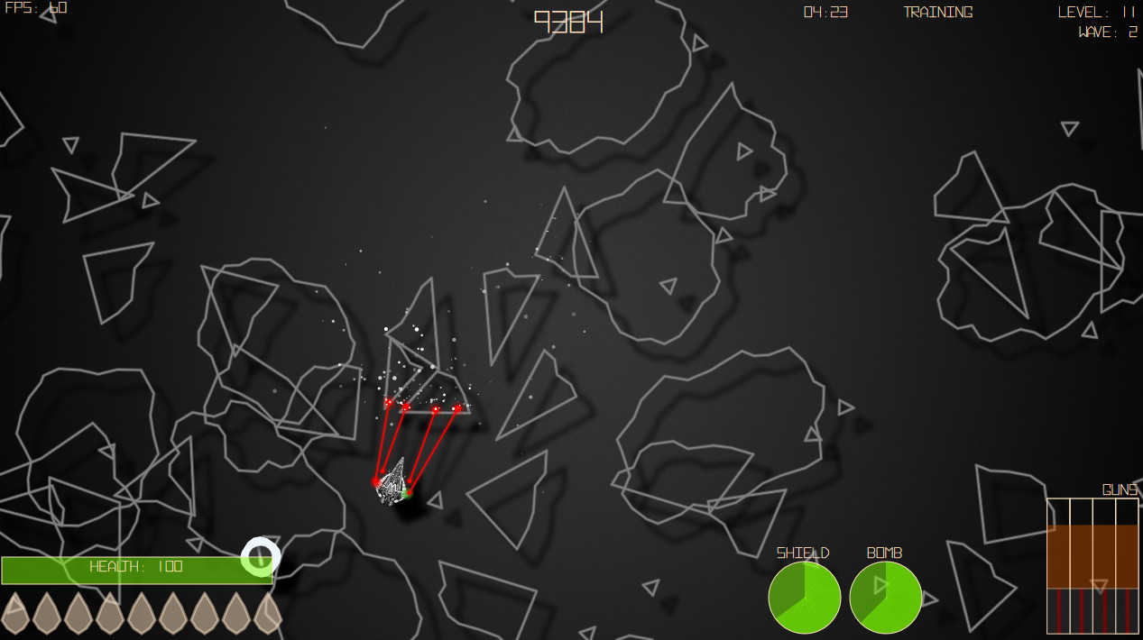 Asteroids screenshot 6