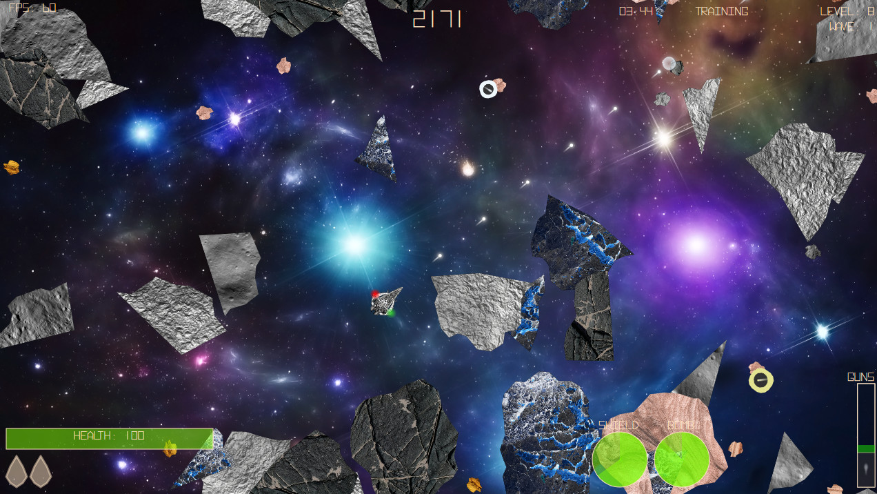 Asteroids screenshot 3