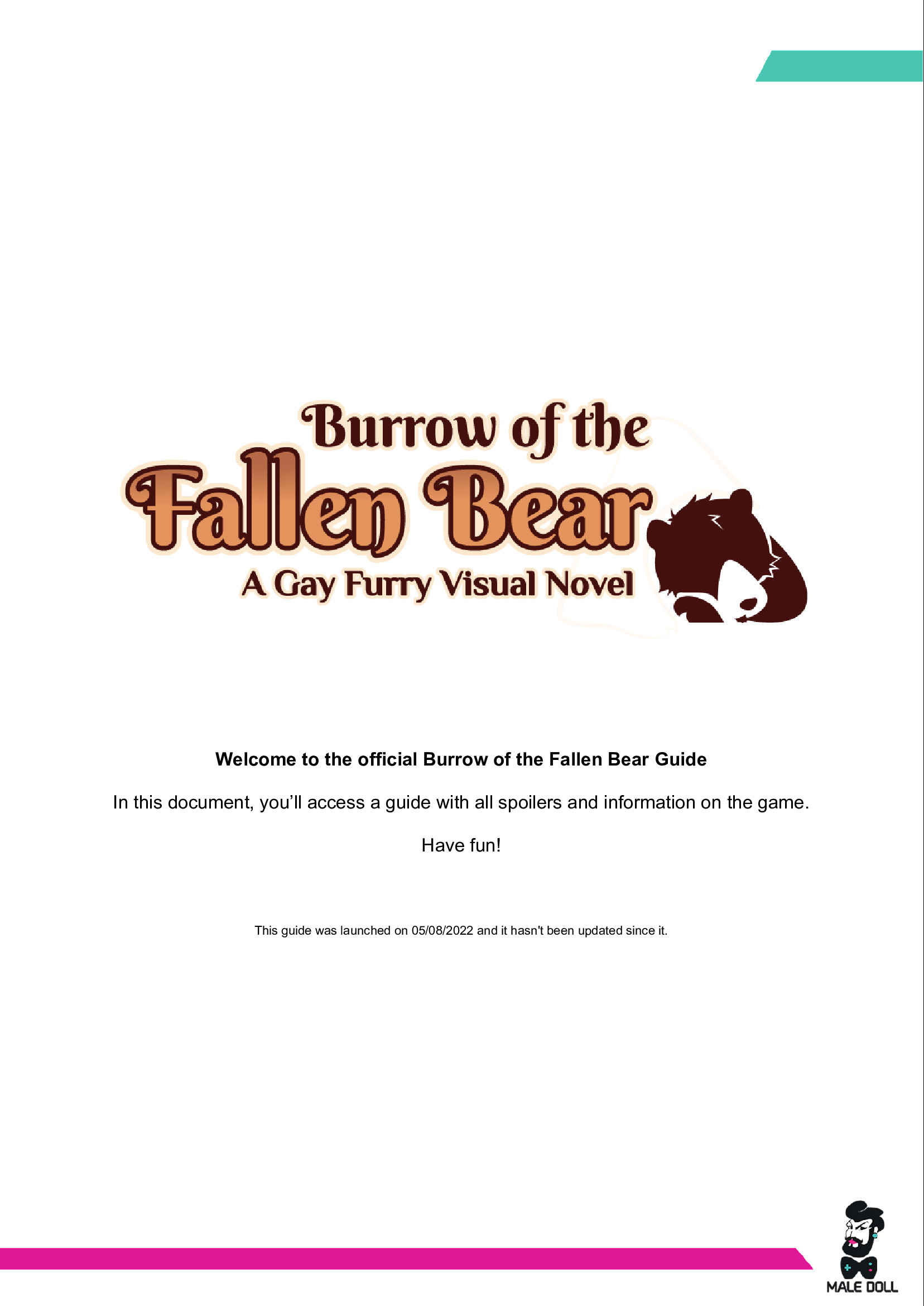 Burrow of the Fallen Bear: Guide screenshot 1