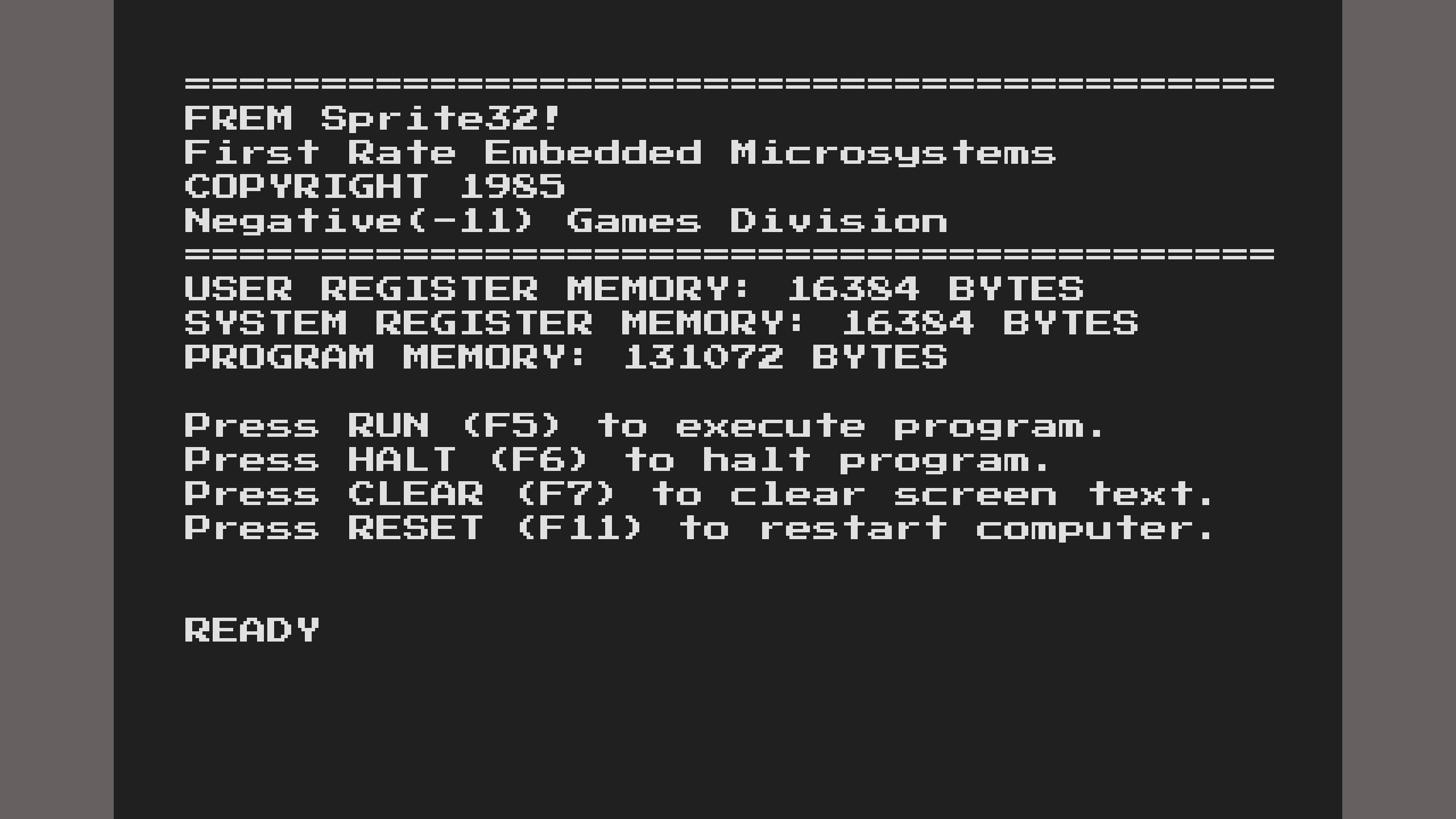 FREM Sprite32! screenshot 11