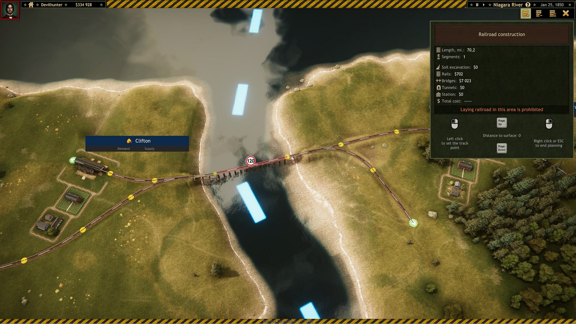 Railroad Corporation - Niagara River DLC screenshot 3