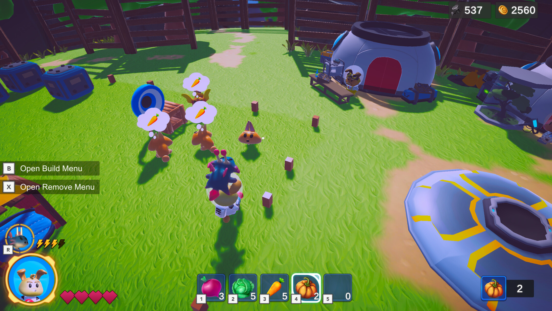 Space Bunny Explorers screenshot 2
