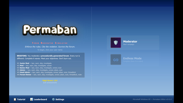 Permaban screenshot 1