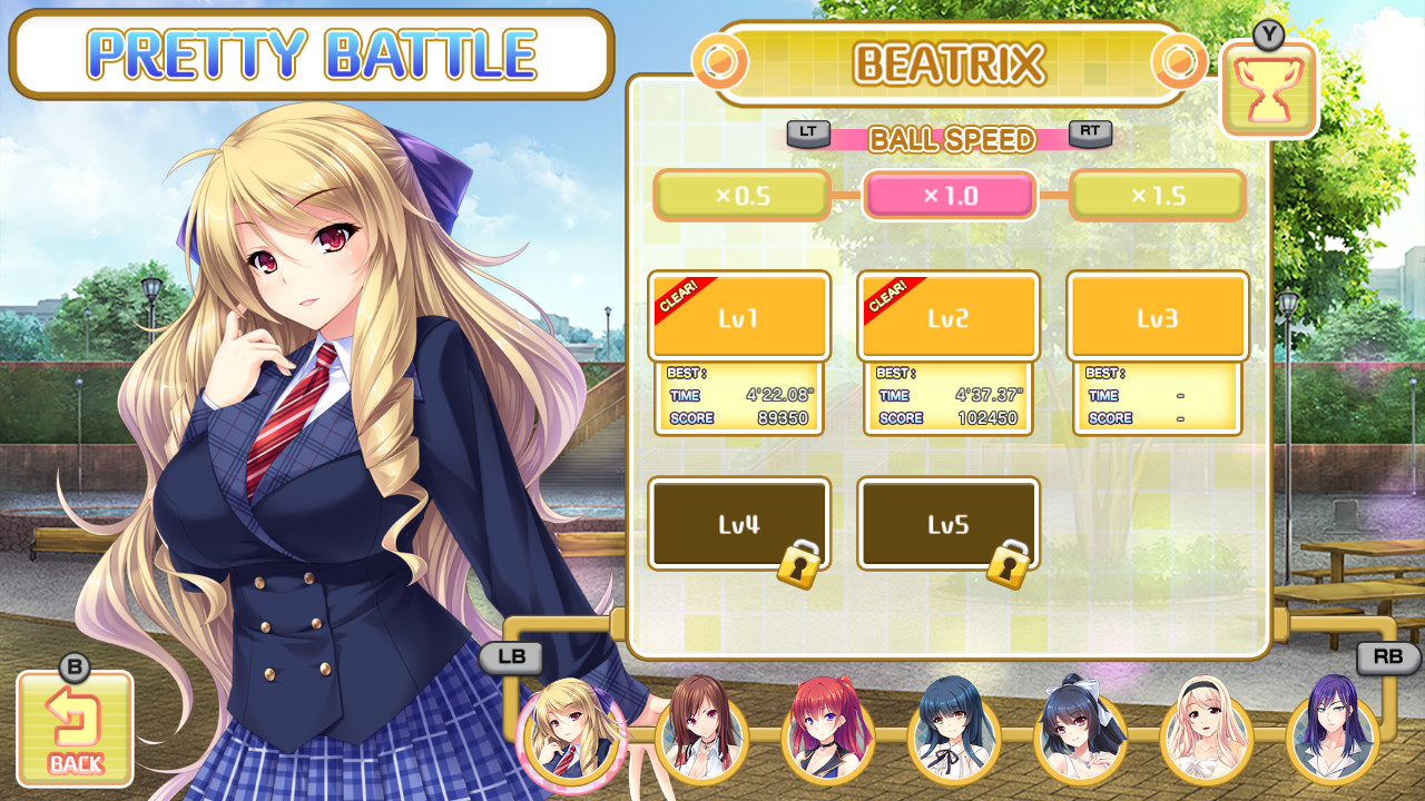 Pretty Girls Breakout! PLUS screenshot 4