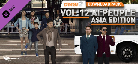 OMSI 2 Add-on Downloadpack Vol. 12 - AI People - Asia Edition