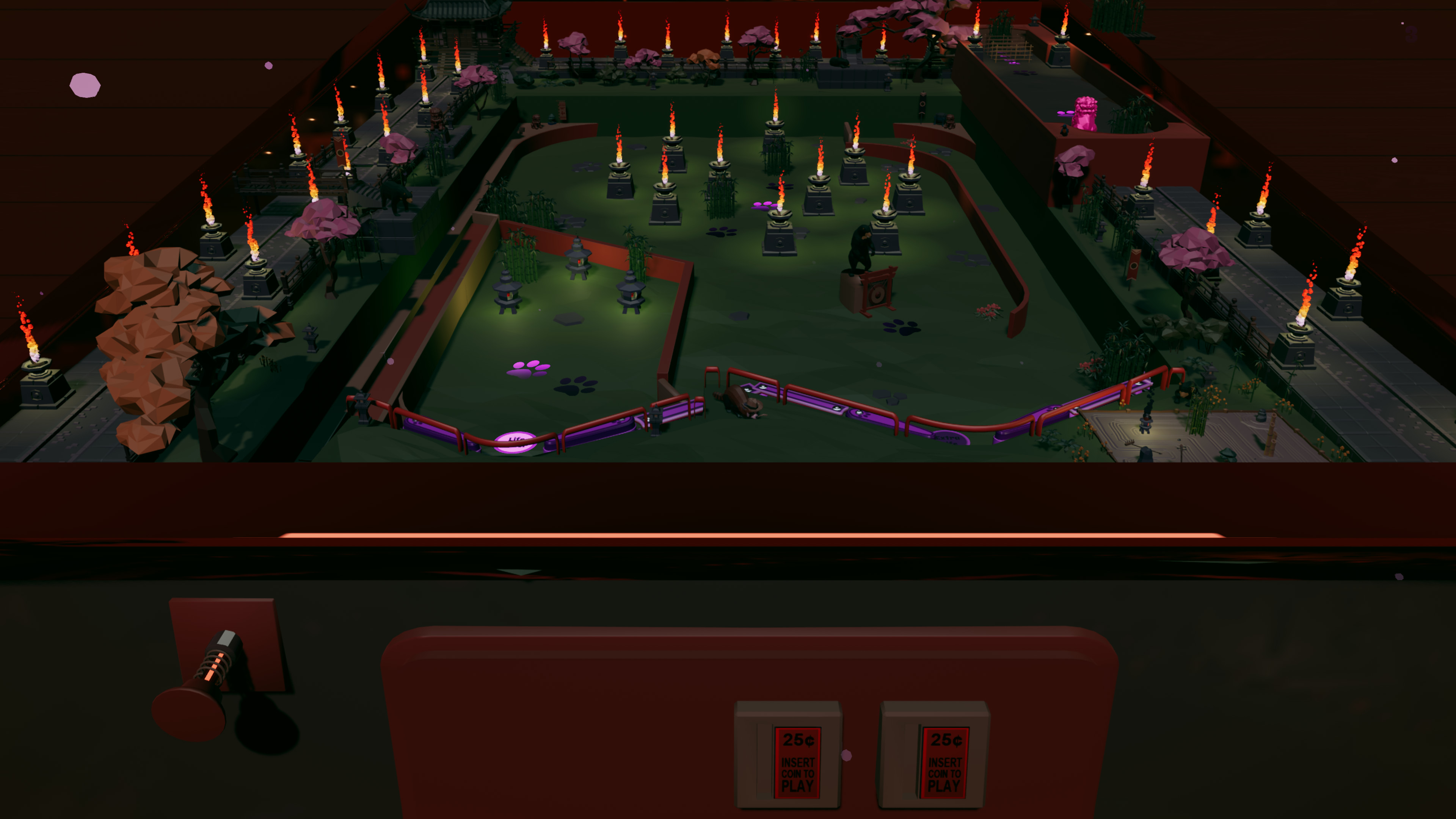 Roxy Raccoon's Pinball Panic - Joyous Japan screenshot 9