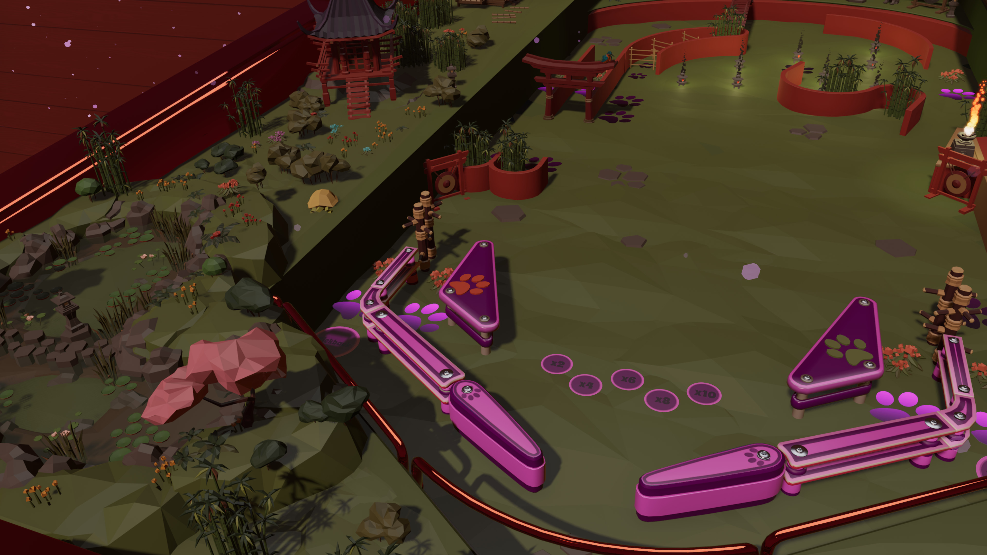 Roxy Raccoon's Pinball Panic - Joyous Japan screenshot 4