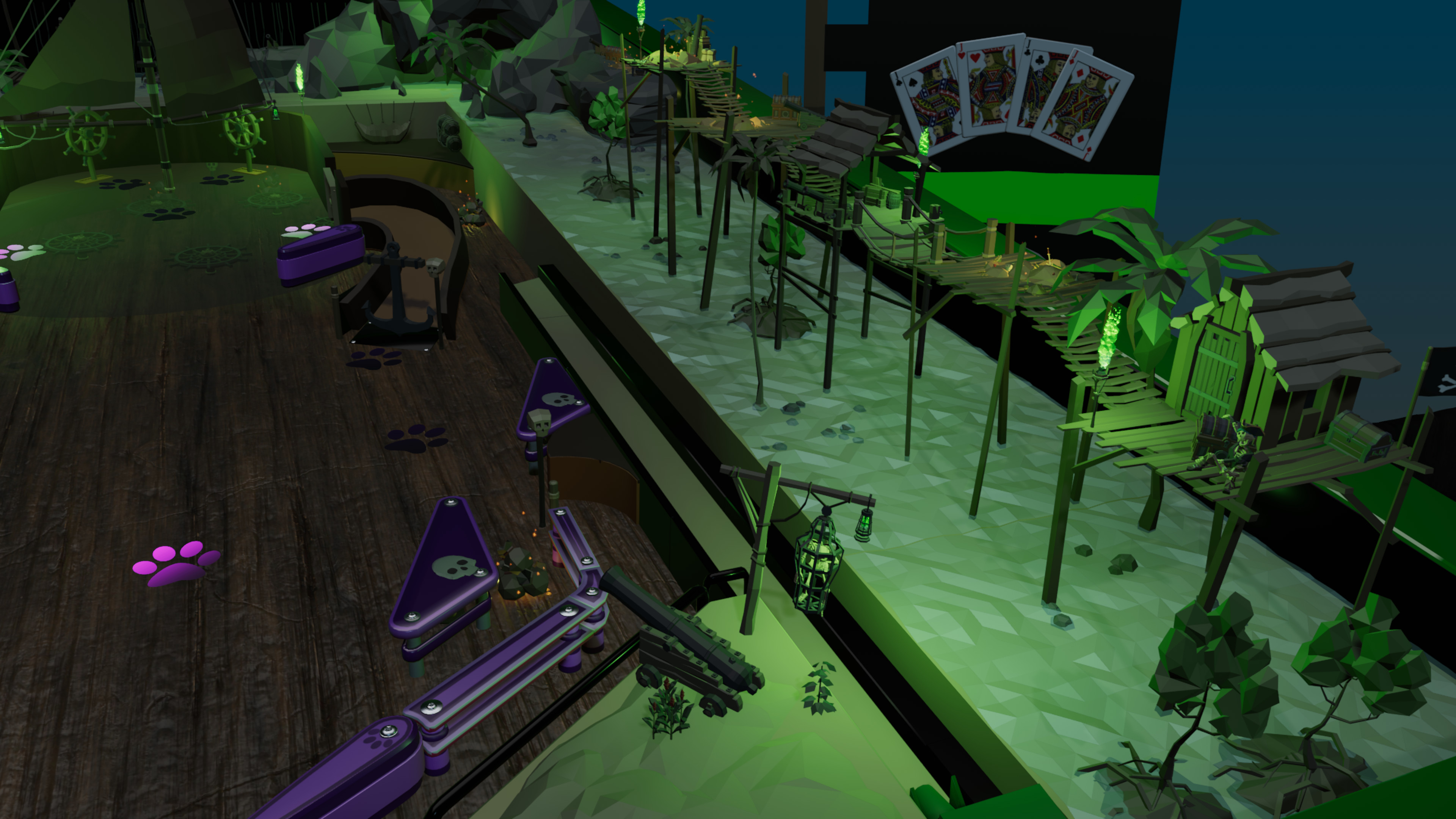 Roxy Raccoon's Pinball Panic - Pirate Palooza screenshot 3
