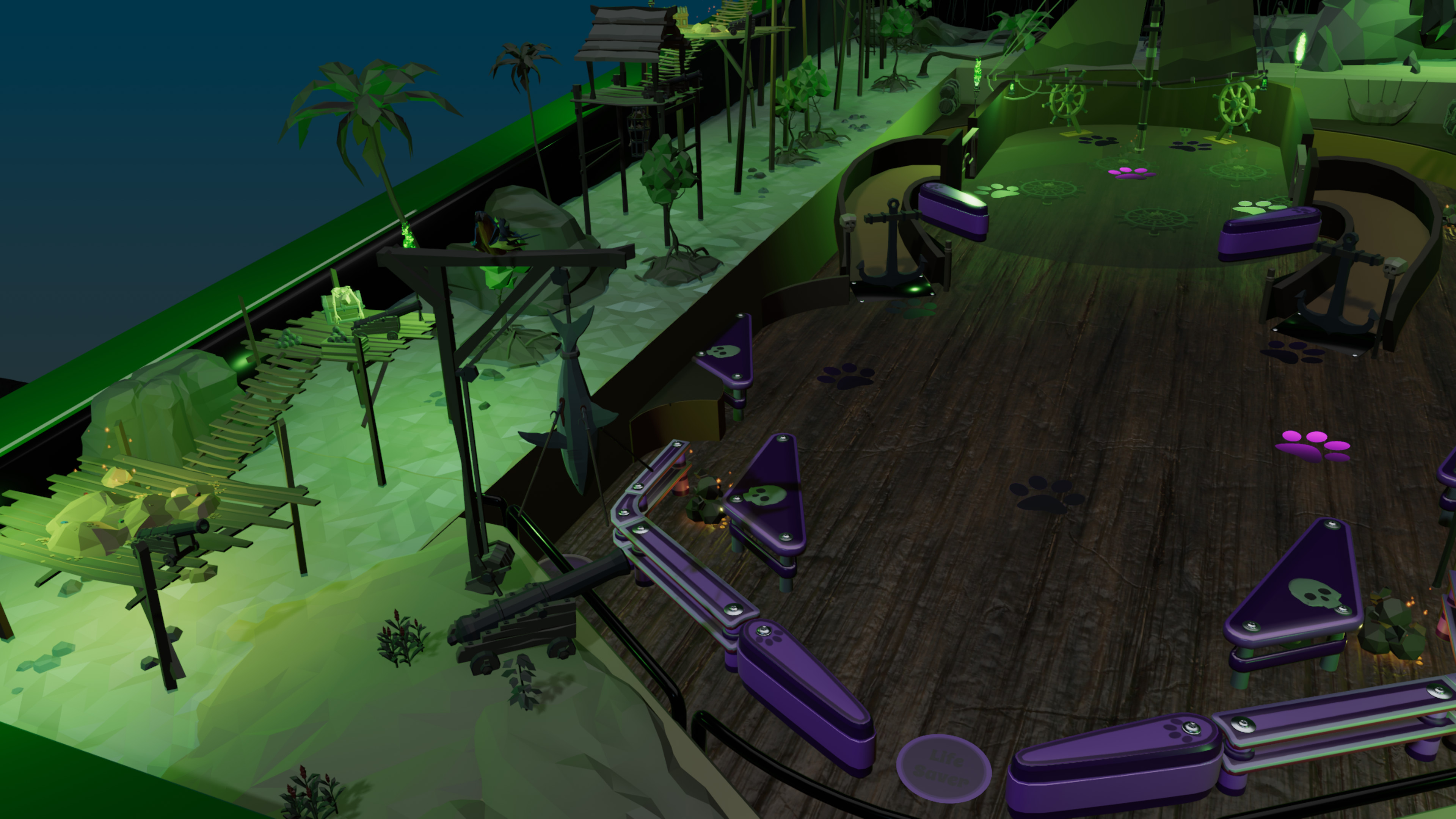 Roxy Raccoon's Pinball Panic - Pirate Palooza screenshot 4